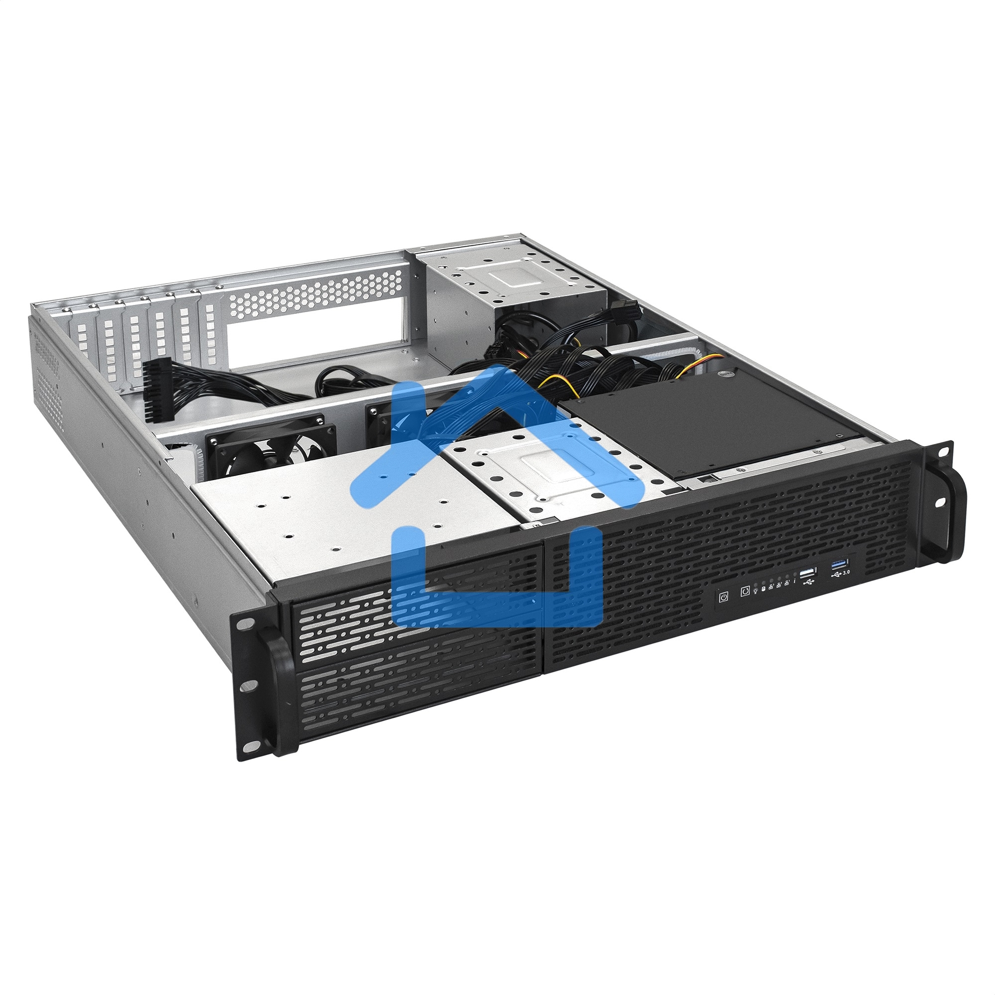 Серверный корпус ExeGate Pro EX293337RUS 2U550-06/2U2088 (RM 19