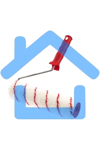 Валик в сборе Matrix НЕЙЛОН, 250 мм, ворс 9 мм, D 48 мм, D ручки 6 мм