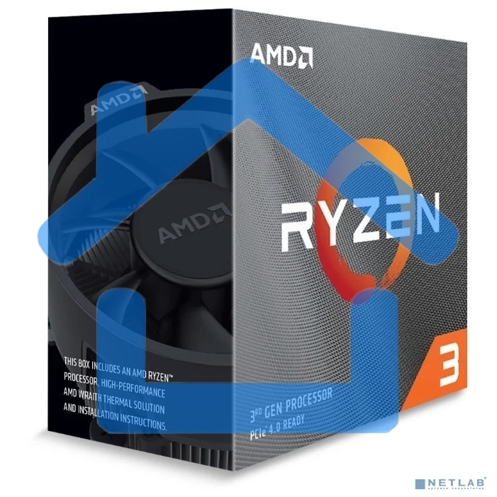 Процессор AMD Ryzen 3 3100 Soc-AM4, 3.6GHz OEM