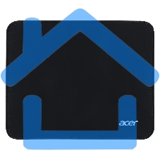 Коврик для мыши Acer OMP210 Мини черный 250x200x3мм