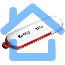 Флешка USB 32 Gb LuxMini 320 SP032 Gb,UF2320V1W USB 2.0 белый