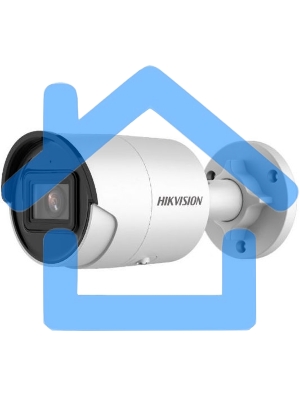 Видеокамера IP Hikvision DS-2CD2023G2-IU (2.8mm) 2.8-2.8мм цветная