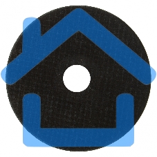 Круг отрезной по металлу, 125 х 0,8 х 22,2 мм, 84%A+16%B Сибртех