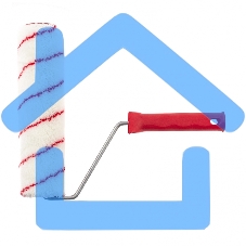 Валик в сборе Matrix НЕЙЛОН, 250 мм, ворс 9 мм, D 48 мм, D ручки 6 мм