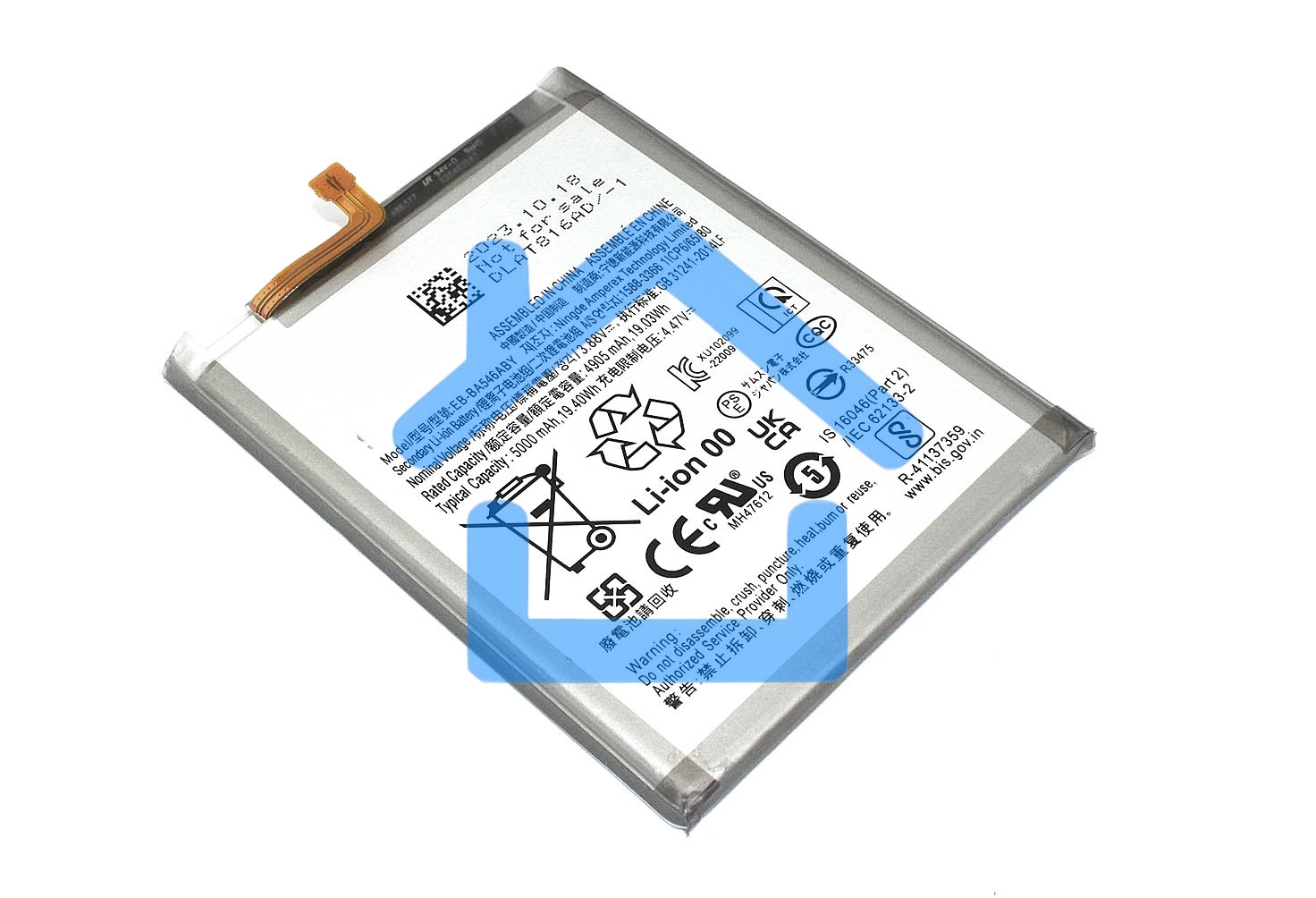 Аккумулятор (батарея) EB-BA546ABY для Samsung Galaxy A34 5G (A346B), Galaxy A54 5G (A546E)