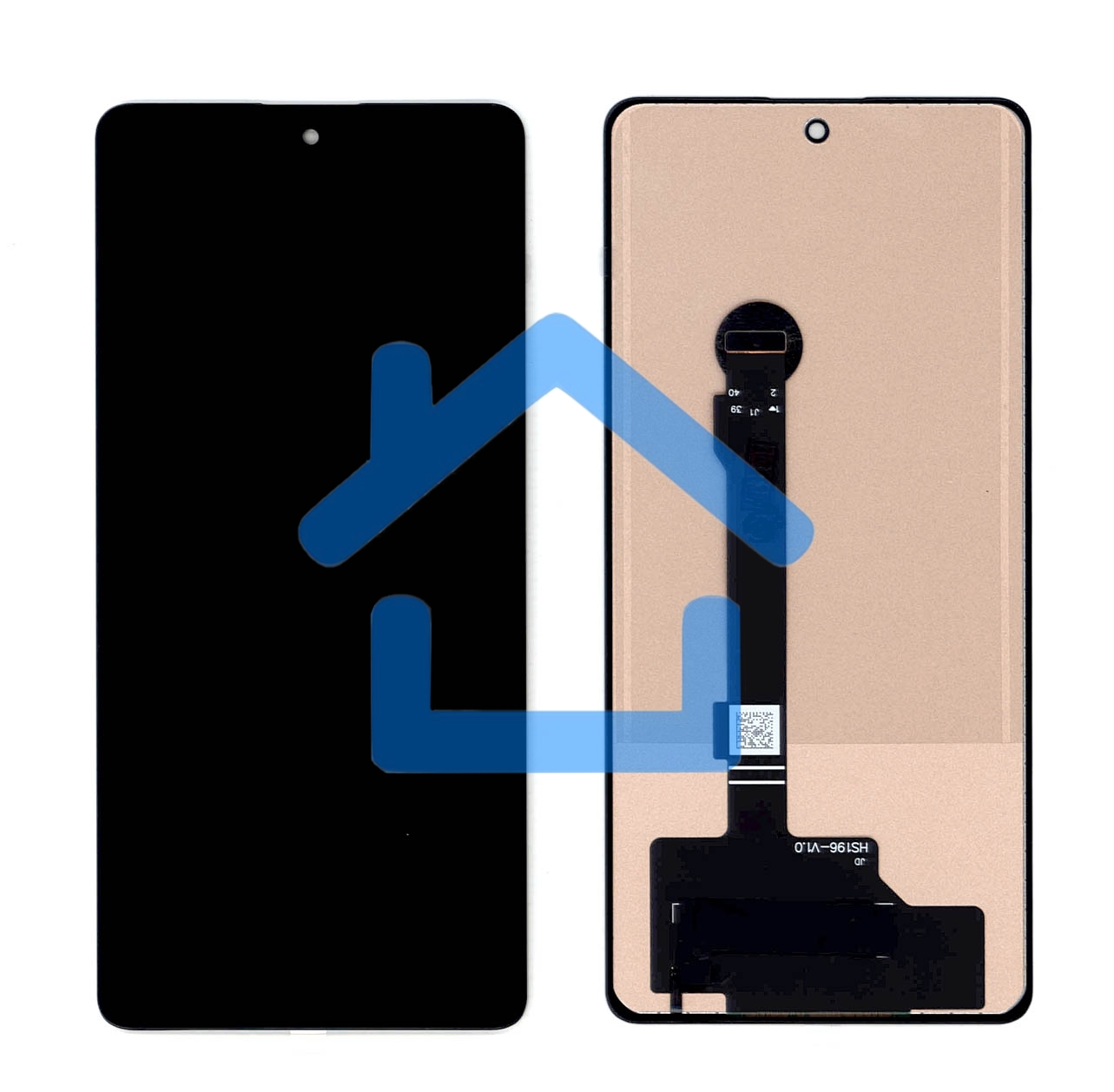 Дисплей для Xiaomi Poco X5 Pro в сборе с тачскрином (TFT) черный