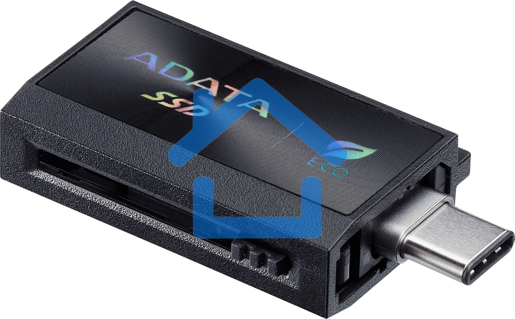 Накопитель SSD   A-Data SC730 USB3.2 Gen2 512Gb SC730-512G-CACTI черный