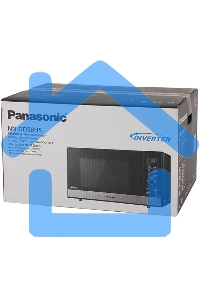 Микроволновая печь Panasonic NN-GD38HSZPE черный, 23 л, 1000 Вт, переключатели - поворотный механизм/сенсор