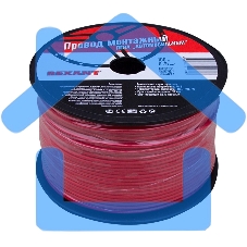 Провод ПГВА Rexant 1х0.75 мм², красный, бухта 100 м