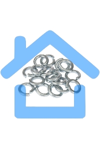 Шайба пружинная KRANZ DIN 127, M12, короб (50 шт./уп.)