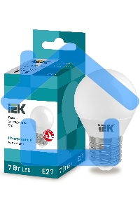 Лампа светодиодная ECO G45 7Вт шар 4000К белый E27 630лм 230-240В ИЭК LLE-G45-7-230-40-E27
