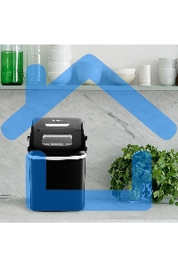 Ледогенератор Kitfort KT-1806 120Вт черный