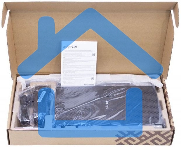 Беспроводной маршрутизатор MikroTik hAP ac3 with 4-core 716 MHz CPU, 256MB RAM, 5 x Gigabit LAN (PoE-out on port#5)