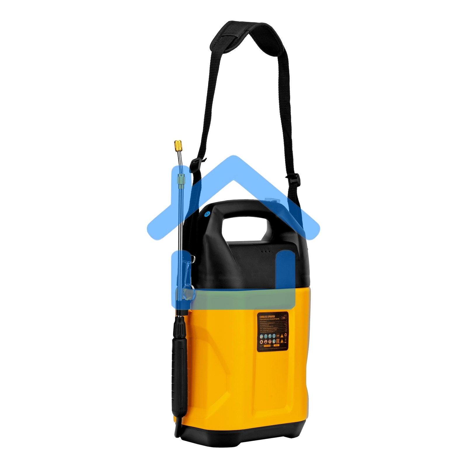 Опрыскиватель аккумуляторный Denzel D-5LI, 5 л, Li-Ion акк., 12 В, 2 А·ч