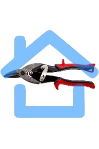 Ножницы по металлу Matrix, 250 мм, правые, обрезиненные рукоятки