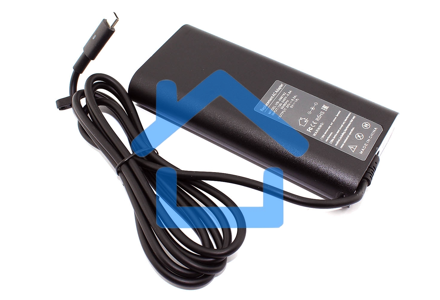 Блок питания (сетевой адаптер) для ноутбуков Dell 5V/20V-6.5A 130W Type-C, OEM