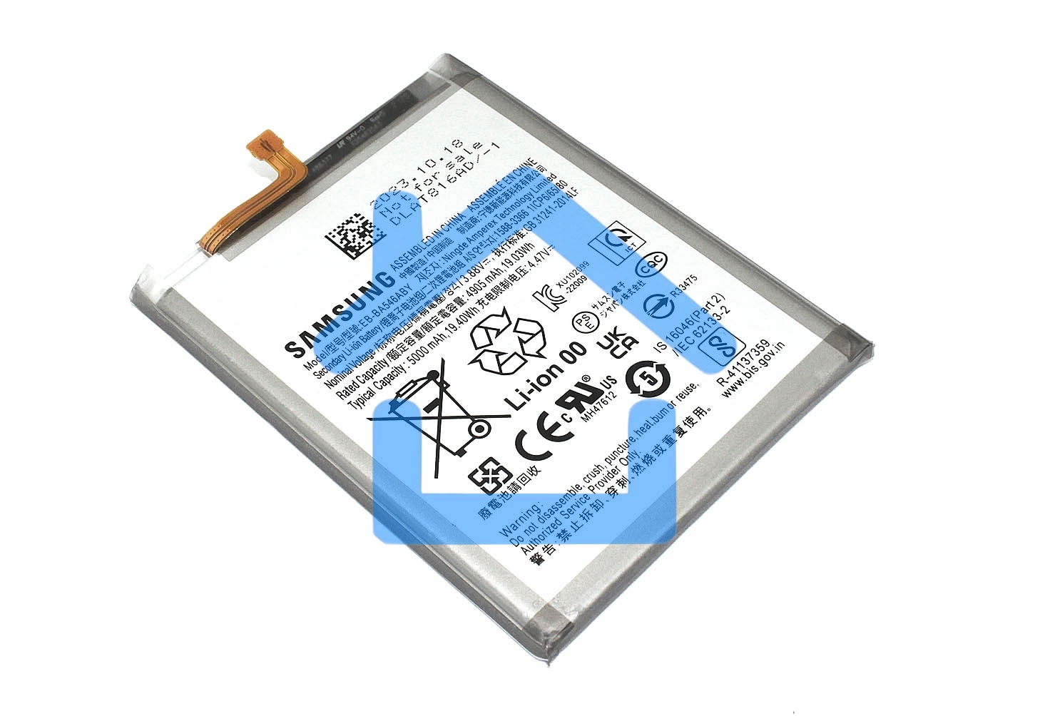 Аккумулятор (батарея) EB-BA546ABY для Samsung Galaxy A34 5G (A346B), Galaxy A54 5G (A546E)