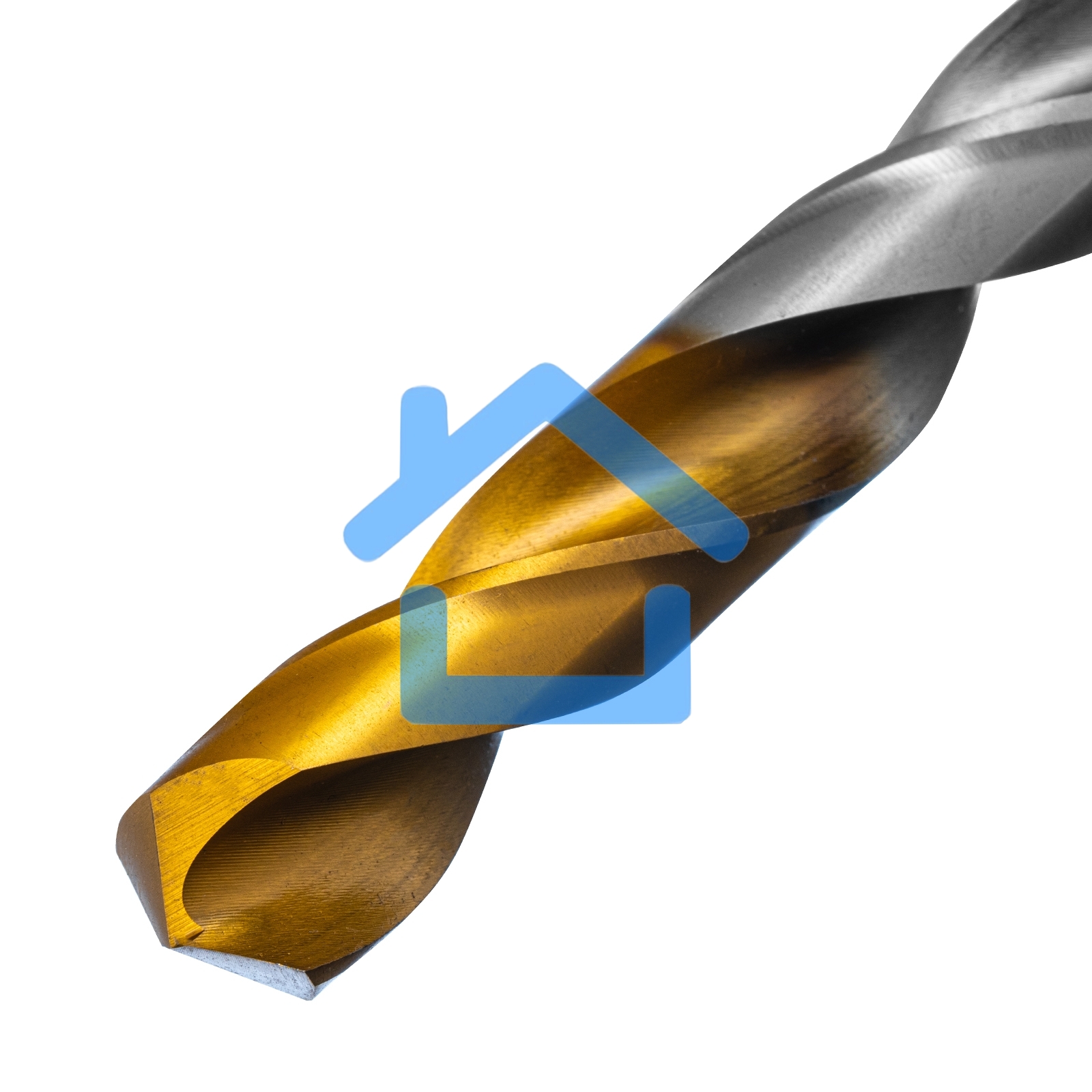 Сверло спиральное по металлу 12 x 151мм, Р6М5, Golden Tip Denzel