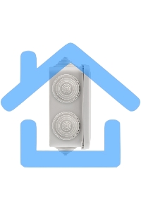 Коробка уравнивания потенциалов ОУ 100×100×50 мм, винт IP55 Rexant