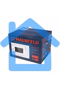 Микроволновая печь встраиваемая Maunfeld MBMO.25.7GW белый, 25 л, 900 Вт, переключатели - сенсор