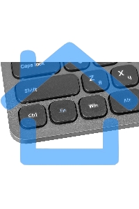 Комплект клавиатура + мышь Оклик 300M клав:серый мышь:серый/черный USB беспроводная slim