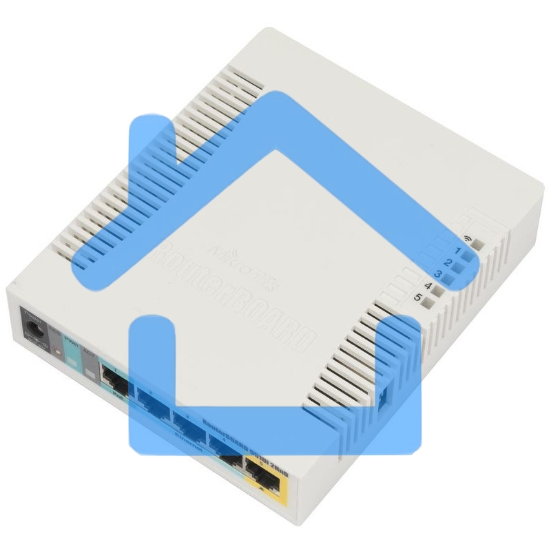 Роутер беспроводной MikroTik RB951UI-2HND N300 10/100BASE-TX белый