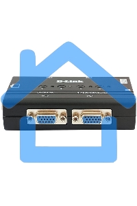 Переключатель KVM D-link DKVM-4K/B3A 4-портовый KVM-переключатель с портами VGA и PS/2