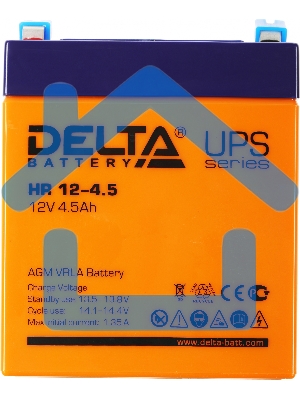 Батарея Delta HR 12-4.5 (12V, 4.5Ah)