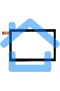 Сенсорное стекло (тачскрин) DEXP Ursus E210 4G черное