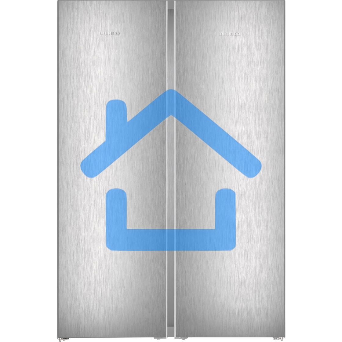 Холодильник Liebherr Комбинация XRFsf 5245-22 001(SFNsfd 5247-22 001 + SRBsfc 5220-22 001) серебристый двухкамерный 377/262л морозилка сбоку, Side by Side