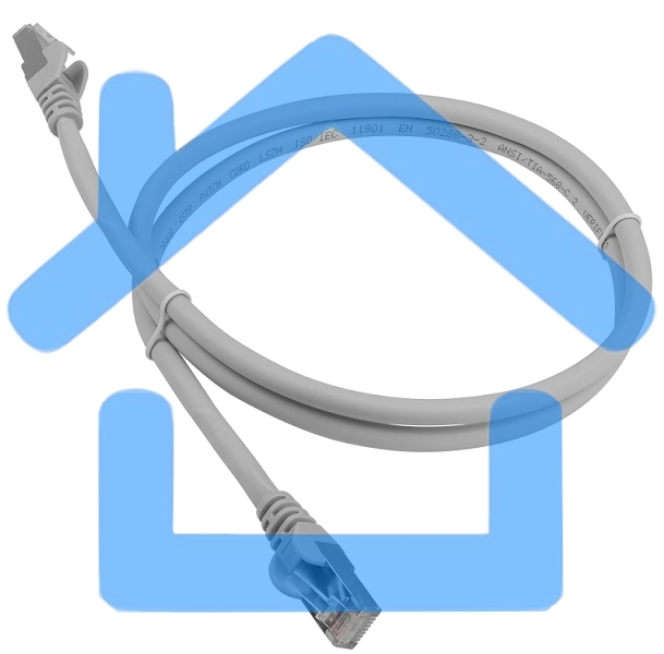 Патч-корд LANMASTER LSZH FTP кат.6A, 1.0 м, белый