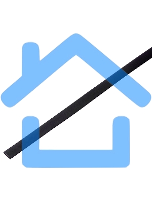 Термоусадочная трубка 20/10 мм, черная, упаковка 10 шт. по 1 м PROconnect