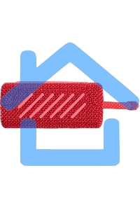 Портативная акустика JBL GO 3, красный