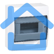 Корпус модульный пластиковый навесной ЩРН-П-8 IEK MKP12-N-08-40-20, 8 модулей, IP41