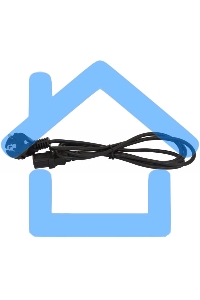 Кабель питания Cord Power Gembird/Cablexpert PC-186 / 1.8м, Schuko- C13, 6А, черный, с зазем.