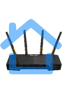 Роутер беспроводной Asus TUF-AX3000 V2/EU/13/P_EU (90IG0790-MO3B00) (760344)