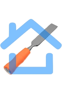 Набор стамесок 4 шт, 6-12-18-24 мм, плоские, пластиковые ударные рукоятки Sparta