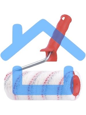 Валик в сборе Matrix НЕЙЛОН, 250 мм, ворс 12 мм, D 48 мм, D ручки 6 мм