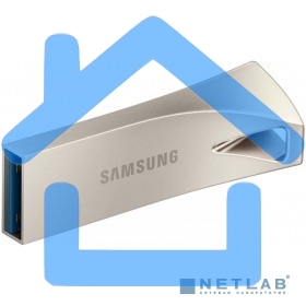 Флешка USB R/W 64Gb USB Drive <USB 3.1> Samsung BAR Plus (up to 300Mb/s) (MUF-64BE3/APC) серебристый