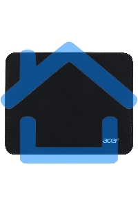 Коврик для мыши Acer OMP211 Средний черный 350x280x3мм