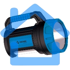 Фонарь светодиодный аккум. KOSMOS premium 7W LED зарядное устройство 220/12В USB зарядка телефона Космос KOSACCU9107WUSB