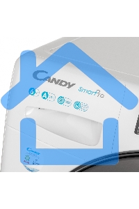 Стиральная машина Candy Smart Pro CSO34 106TB1/2-07 белый, загрузка фронтальная 6 кг, 1000 об/мин., класс: А