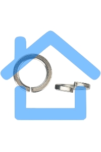 Шайба пружинная KRANZ DIN 127, M10, короб (100 шт./уп.)