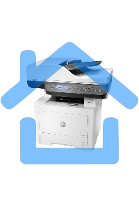 МФУ лазерное HP Laser MFP 432fdn (7UQ76A), А4, ч/б, печ. 40 стр/мин., скан. до 24 стр/мин. (ч/б) 12 стр/мин. (цвет), 1200 x 1200 dpi, Ethernet (RJ-45), USB