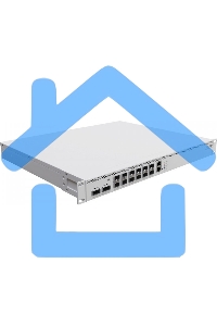 Роутер MikroTik CCR2216-1G-12XS-2XQ 10/100/1000BASE-TX/SFP серый
