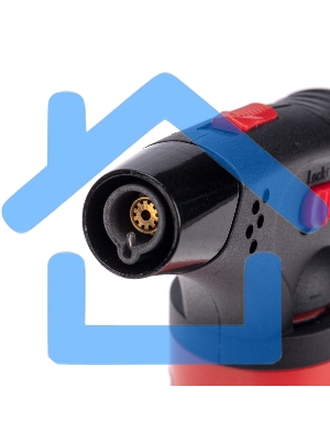 Турбо горелка GT-11, заправляемая, красная Rexant