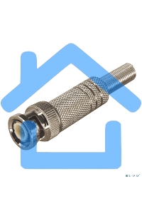 Разъем штекер BNC под винт с пружиной металл Rexant 05-3073