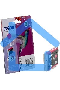 Картридж струйный Epson C13T08034011 пурпурный (330 стр.) для Epson St Ph P50/PX660/PX720WD