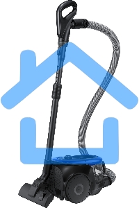 Пылесос Samsung VC18M21A0SB синий, 380/1800 Вт, уборка сухая, пылесборник контейнер 1.5 л