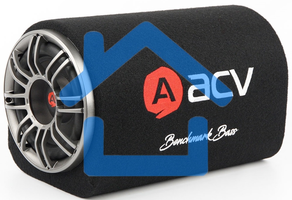 Сабвуфер автомобильный ACV BTA-8R 76Вт активный (20см/8
